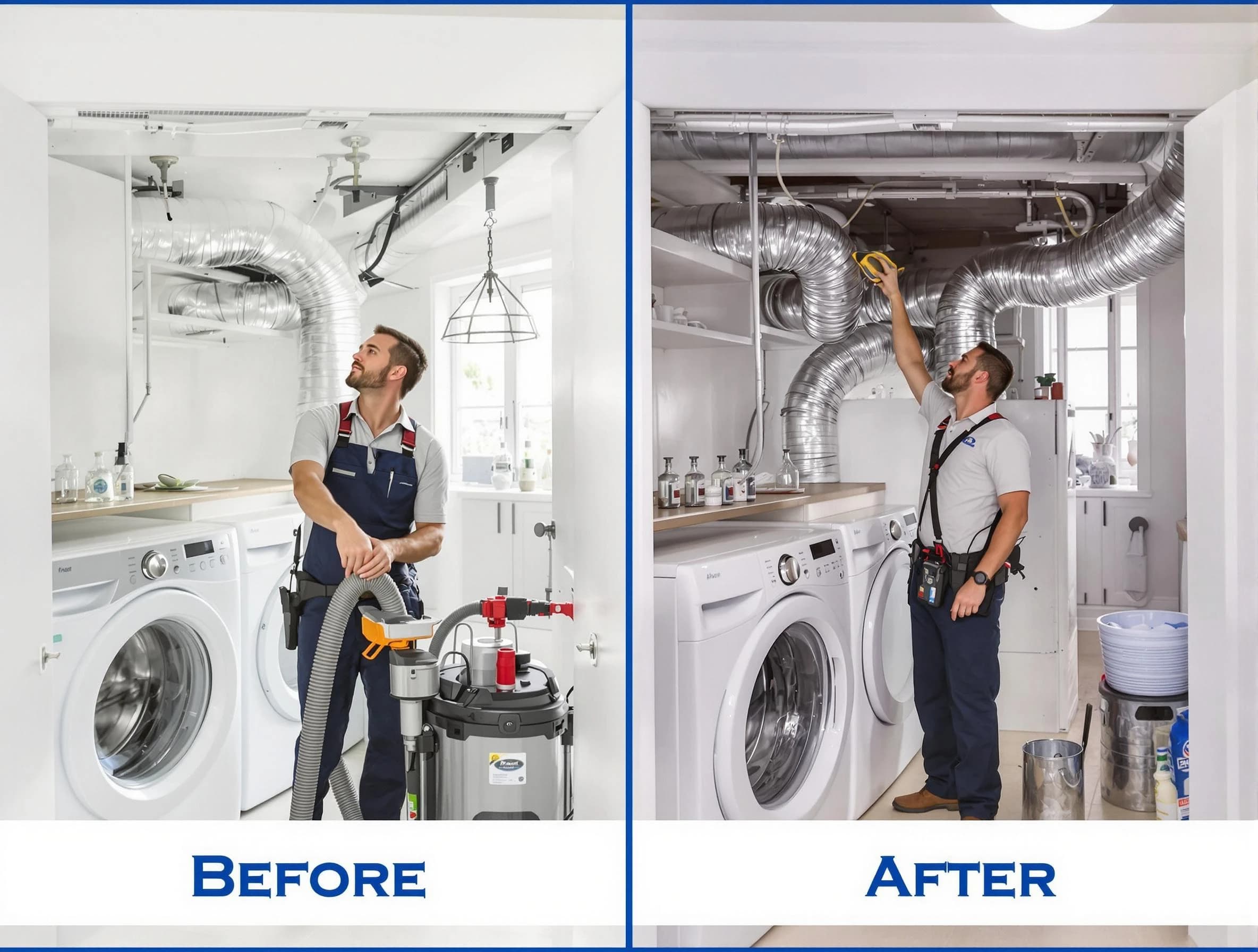 Expert gas dryer vent cleaning by White Oak Dryer Vent Cleaning in White Oak