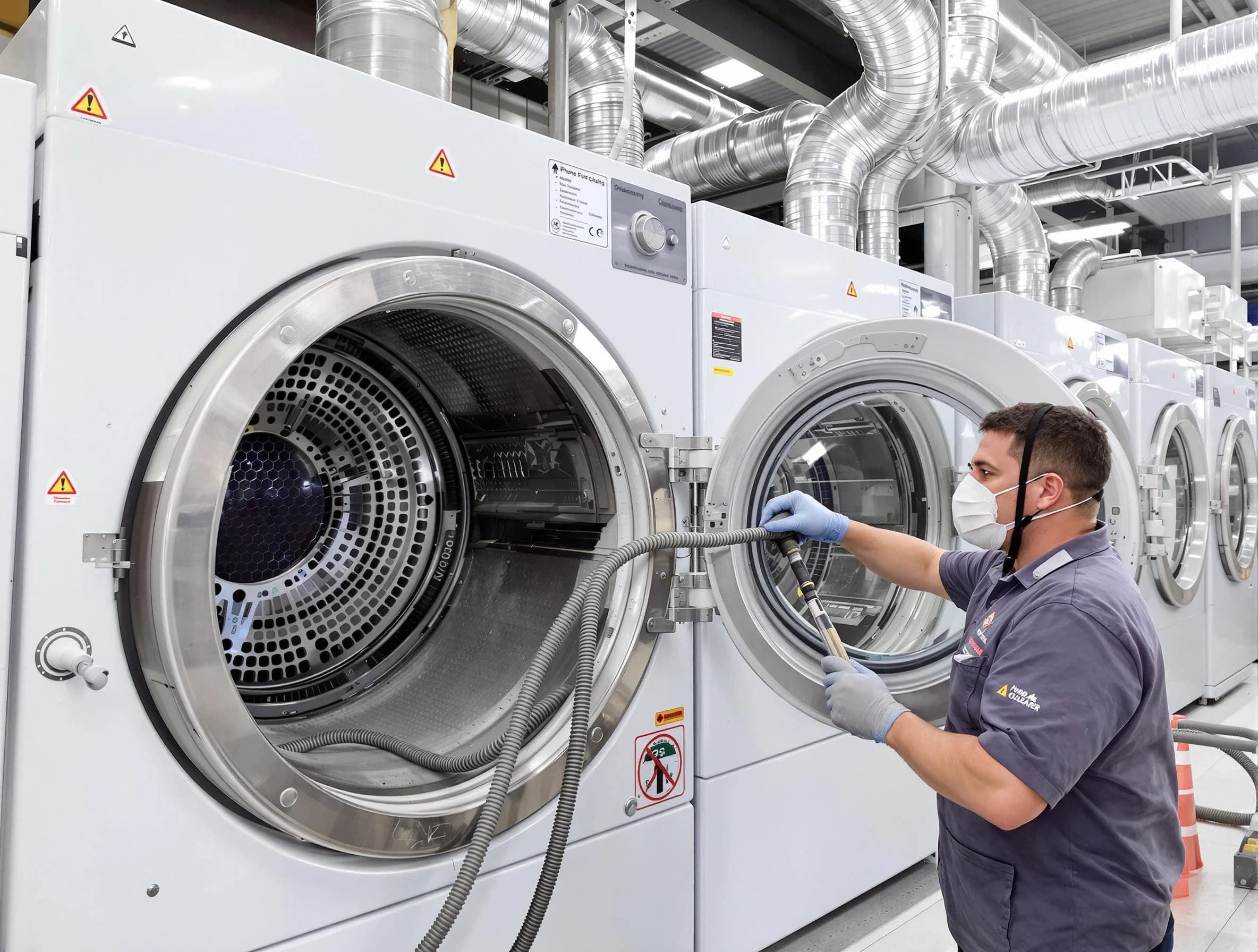 Industrial-grade dryer vent cleaning by White Oak Dryer Vent Cleaning in White Oak