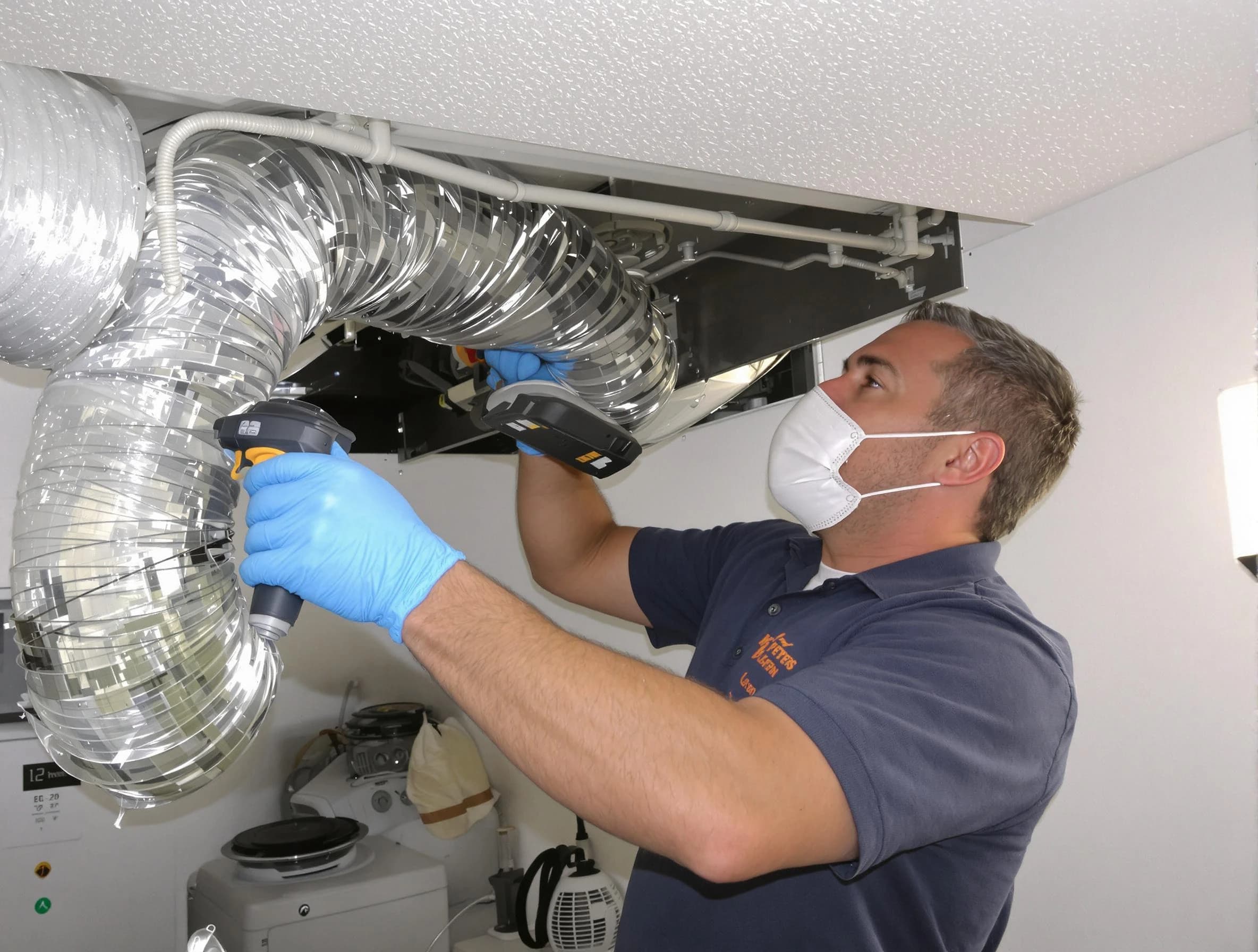 White Oak Dryer Vent Cleaning professional performing thorough residential dryer vent cleaning in White Oak