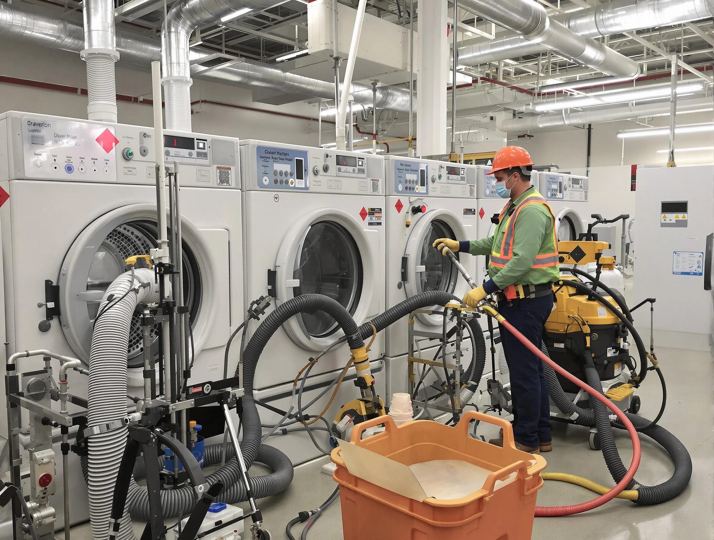 Commercial-grade dryer vent cleaning by White Oak Dryer Vent Cleaning in White Oak