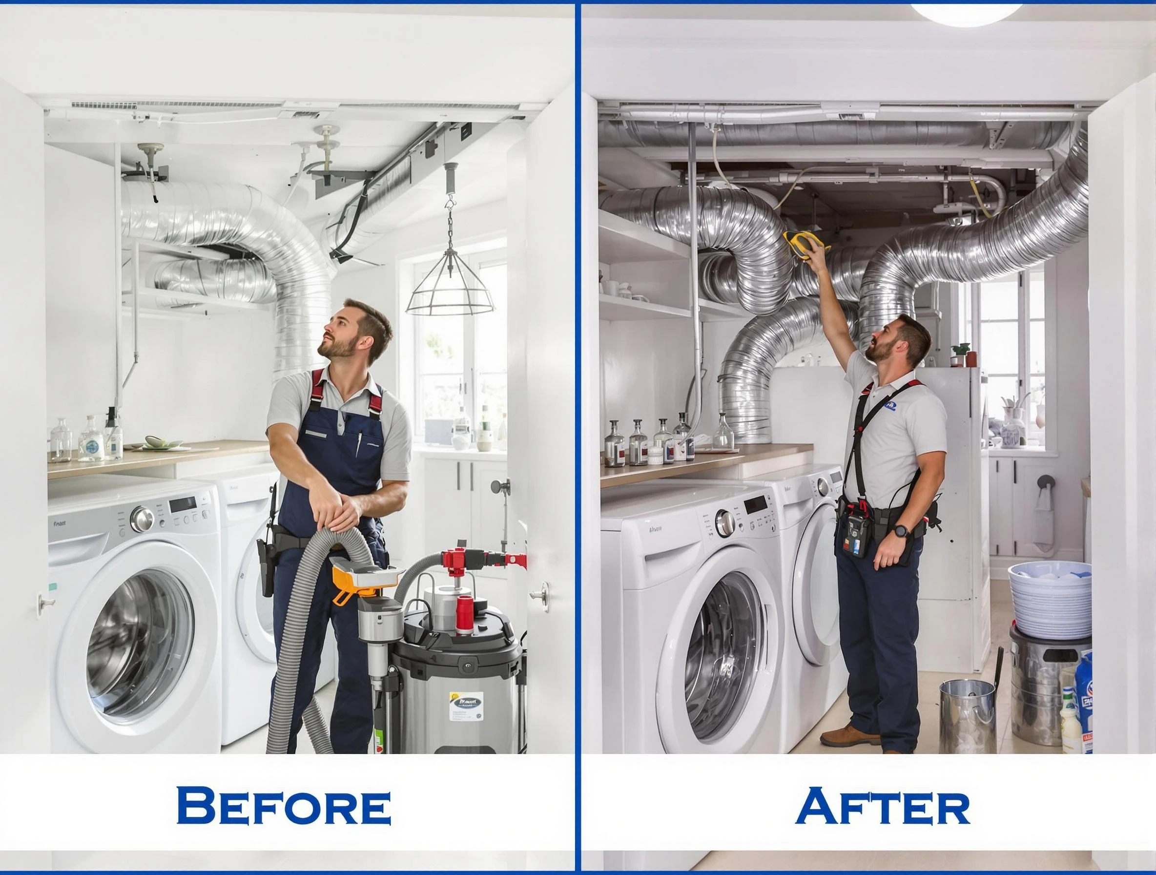 Expert gas dryer vent cleaning by White Oak Dryer Vent Cleaning in White Oak