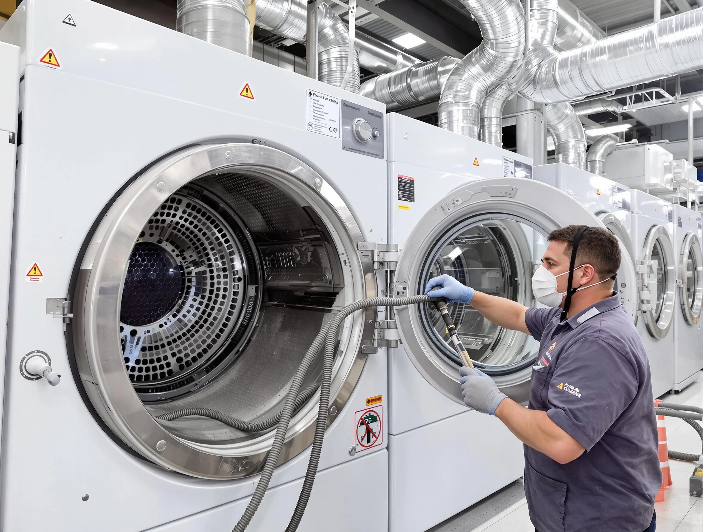 Industrial-grade dryer vent cleaning by White Oak Dryer Vent Cleaning in White Oak